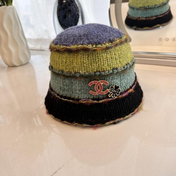 repliche,replica,perfette,siti di,affidabili,migliori siti,dove comprare,1:1,scarpe da ginnastica Cappello da pescatore giapponese lavorato a maglia Chanel