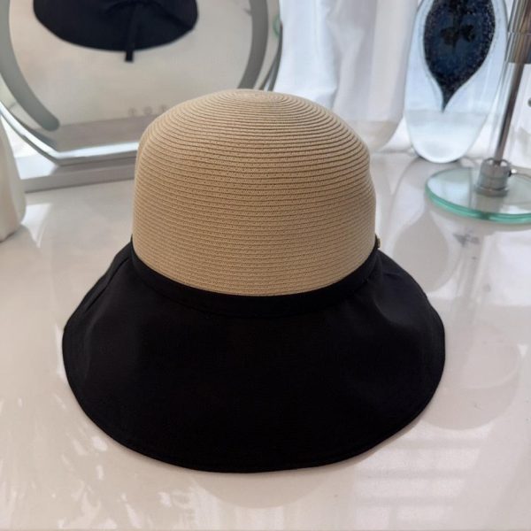 repliche,replica,perfette,siti di,affidabili,migliori siti,dove comprare,1:1,scarpe da ginnastica MiuMiu cappello da pescatore in paglia con fiocco nuovo stile primaverile ed estivo
