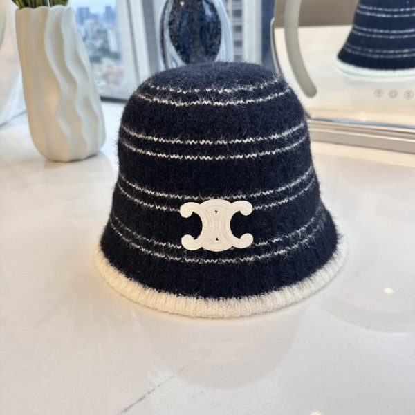 repliche,replica,perfette,siti di,affidabili,migliori siti,dove comprare,1:1,scarpe da ginnastica CELINE nuovo cappello da pescatore cappello da pescatore lavorato a maglia autunno e inverno Logo ricamato Arco di Trionfo