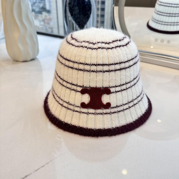 repliche,replica,perfette,siti di,affidabili,migliori siti,dove comprare,1:1,scarpe da ginnastica CELINE nuovo cappello da pescatore cappello da pescatore lavorato a maglia autunno e inverno Logo ricamato Arco di Trionfo