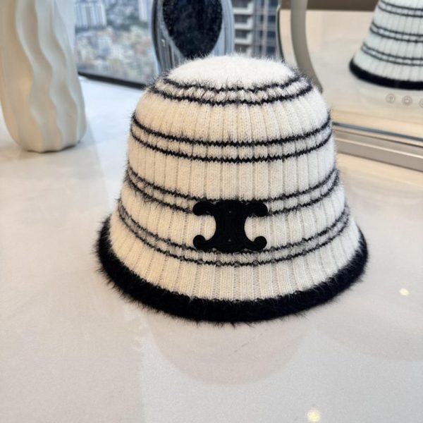 repliche,replica,perfette,siti di,affidabili,migliori siti,dove comprare,1:1,scarpe da ginnastica CELINE nuovo cappello da pescatore cappello da pescatore lavorato a maglia autunno e inverno Logo ricamato Arco di Trionfo