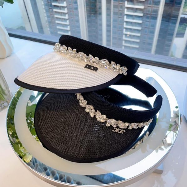 repliche,replica,perfette,siti di,affidabili,migliori siti,dove comprare,1:1,scarpe da ginnastica Dior nuovo cappello a cilindro vuoto con fascia intrecciata sottile
