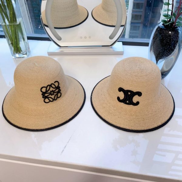 repliche,replica,perfette,siti di,affidabili,migliori siti,dove comprare,1:1,scarpe da ginnastica Il nuovo cappello da sole in rafia di fascia alta di LOEWE