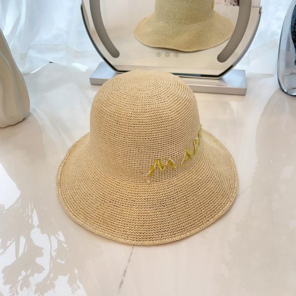 repliche,replica,perfette,siti di,affidabili,migliori siti,dove comprare,1:1,scarpe da ginnastica cappello da pescatore in paglia di seta marni new gold