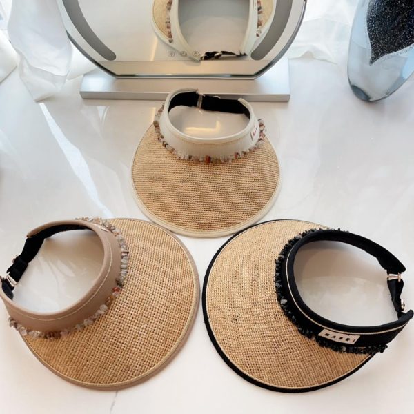 repliche,replica,perfette,siti di,affidabili,migliori siti,dove comprare,1:1,scarpe da ginnastica MARNI nuovo cappello estivo in rafia con gancio a mano
