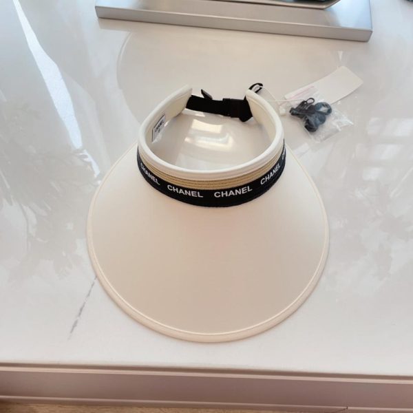 repliche,replica,perfette,siti di,affidabili,migliori siti,dove comprare,1:1,scarpe da ginnastica Cappello a cilindro vuoto con protezione solare stile sportivo Chanel