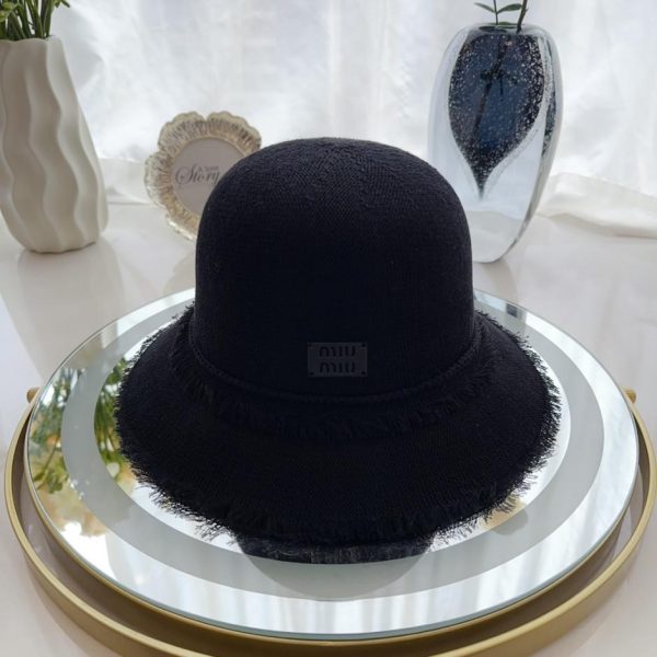 repliche,replica,perfette,siti di,affidabili,migliori siti,dove comprare,1:1,scarpe da ginnastica Cappello da pescatore in tessuto MiuMiu