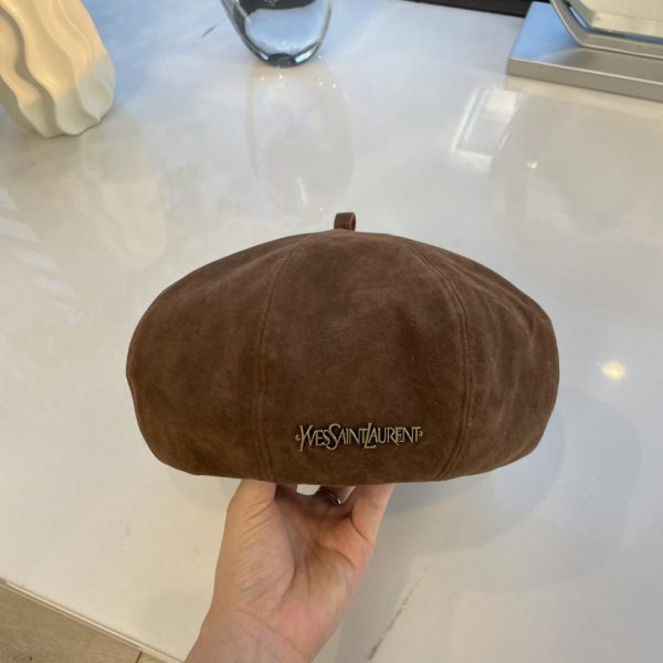 repliche,replica,perfette,siti di,affidabili,migliori siti,dove comprare,1:1,scarpe da ginnastica YSL nuovo berretto zucca autunnale e invernale in pelle scamosciata