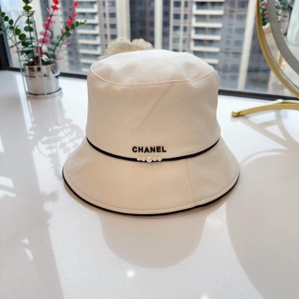 repliche,replica,perfette,siti di,affidabili,migliori siti,dove comprare,1:1,scarpe da ginnastica Cappello da pescatore Chanel primavera ed estate in cotone e lino