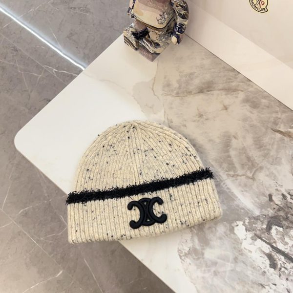 repliche,replica,perfette,siti di,affidabili,migliori siti,dove comprare,1:1,scarpe da ginnastica Cappello di lana lavorato a maglia semplice di Celine all’inizio dell’autunno