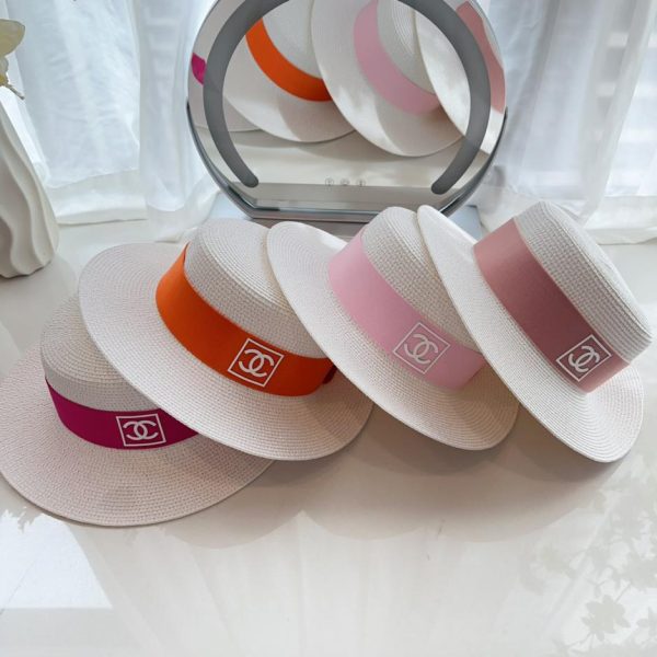 repliche,replica,perfette,siti di,affidabili,migliori siti,dove comprare,1:1,scarpe da ginnastica Nuovo cappello piatto Chanel in tessuto colorato