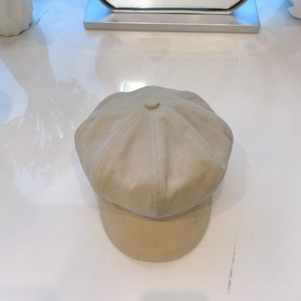 repliche,replica,perfette,siti di,affidabili,migliori siti,dove comprare,1:1,scarpe da ginnastica Berretto ottagonale Chanel in pelle scamosciata nabuk