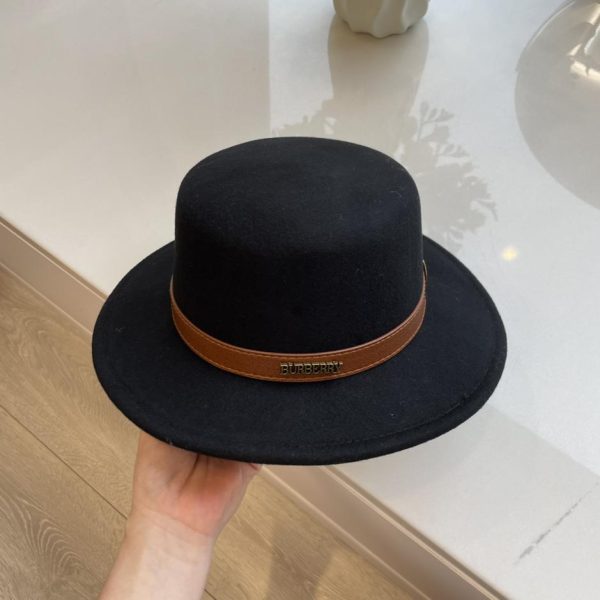 repliche,replica,perfette,siti di,affidabili,migliori siti,dove comprare,1:1,scarpe da ginnastica Burberry nuovo cappello a cilindro piatto in lana autunno inverno 100% lana