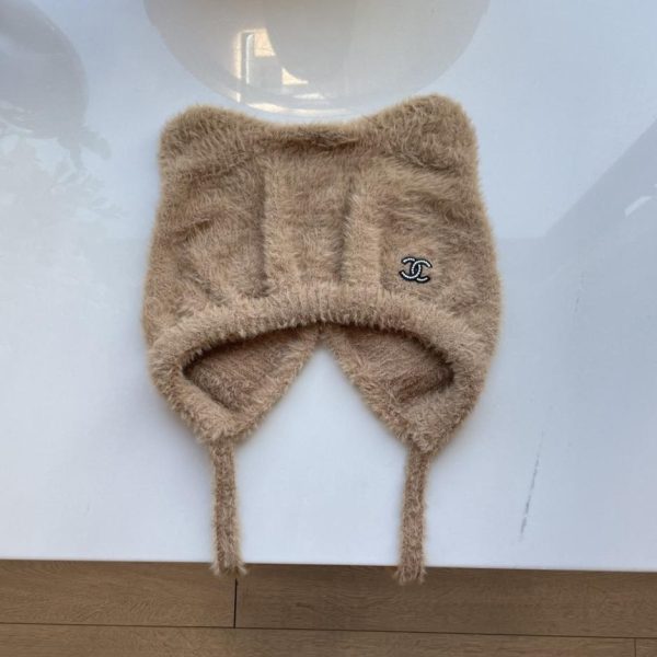 repliche,replica,perfette,siti di,affidabili,migliori siti,dove comprare,1:1,scarpe da ginnastica Chanel Xiaoxiang nuovo cappello lavorato a maglia con protezione per le orecchie di gatto