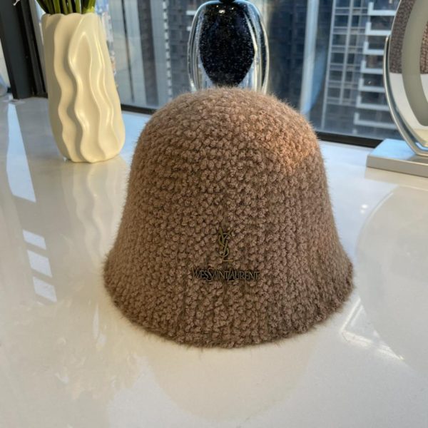 repliche,replica,perfette,siti di,affidabili,migliori siti,dove comprare,1:1,scarpe da ginnastica Nuovo cappello da pescatore YSL in lana d’agnello
