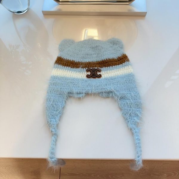 repliche,replica,perfette,siti di,affidabili,migliori siti,dove comprare,1:1,scarpe da ginnastica Cappello lavorato a mano Celine New Bear