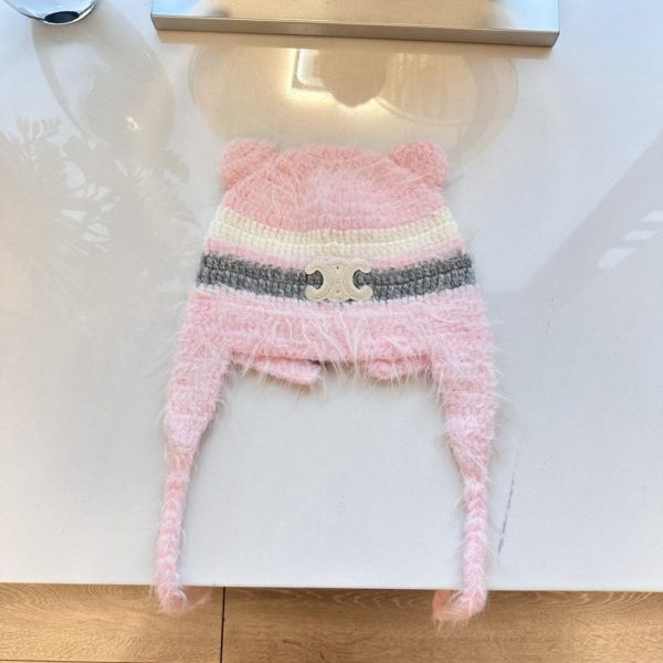 repliche,replica,perfette,siti di,affidabili,migliori siti,dove comprare,1:1,scarpe da ginnastica Cappello lavorato a mano Celine New Bear