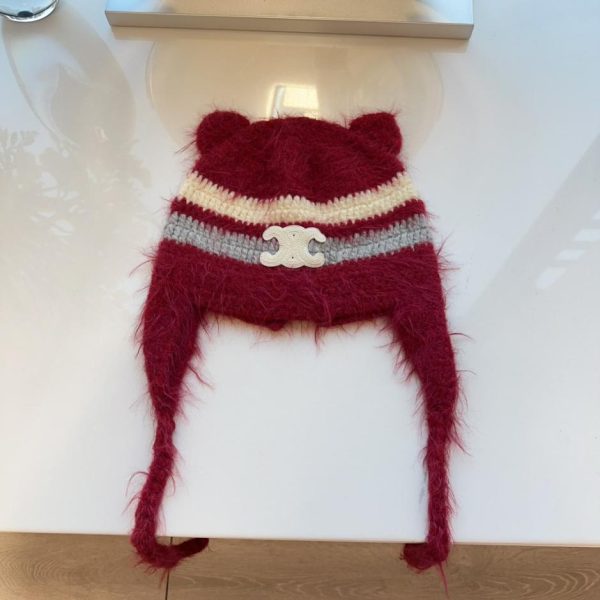 repliche,replica,perfette,siti di,affidabili,migliori siti,dove comprare,1:1,scarpe da ginnastica Cappello lavorato a mano Celine New Bear