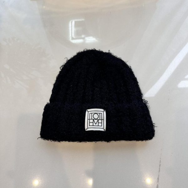 repliche,replica,perfette,siti di,affidabili,migliori siti,dove comprare,1:1,scarpe da ginnastica TOTEME cappello lavorato a maglia in filato sciolto Teddy roll, stesso stile per uomo e donna