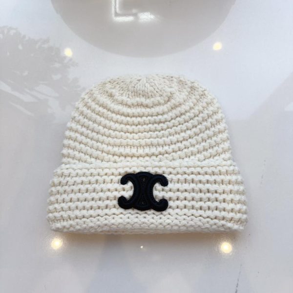 repliche,replica,perfette,siti di,affidabili,migliori siti,dove comprare,1:1,scarpe da ginnastica Cappello lavorato a maglia larga con trama CELINE