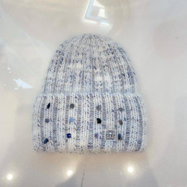 repliche,replica,perfette,siti di,affidabili,migliori siti,dove comprare,1:1,scarpe da ginnastica Toteme nuovo cappello lavorato a maglia in pelliccia di coniglio di colore misto autunno e inverno