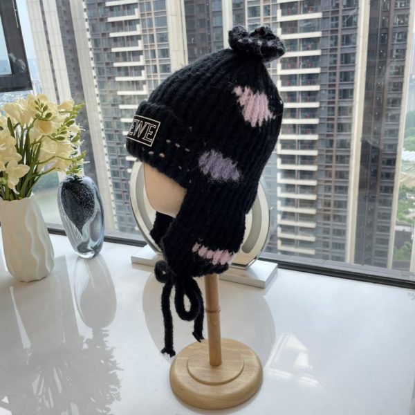 repliche,replica,perfette,siti di,affidabili,migliori siti,dove comprare,1:1,scarpe da ginnastica LOEWE nuovo cappello lavorato a maglia con protezione per le orecchie autunno e inverno