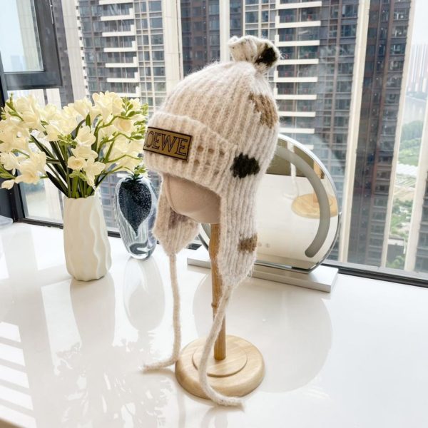 repliche,replica,perfette,siti di,affidabili,migliori siti,dove comprare,1:1,scarpe da ginnastica LOEWE nuovo cappello lavorato a maglia con protezione per le orecchie autunno e inverno