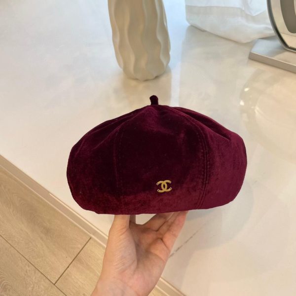repliche,replica,perfette,siti di,affidabili,migliori siti,dove comprare,1:1,scarpe da ginnastica Nuovo berretto in velluto di Chanel