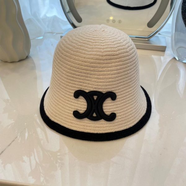 repliche,replica,perfette,siti di,affidabili,migliori siti,dove comprare,1:1,scarpe da ginnastica CELINE nuovo cappello bucket in ciniglia a righe