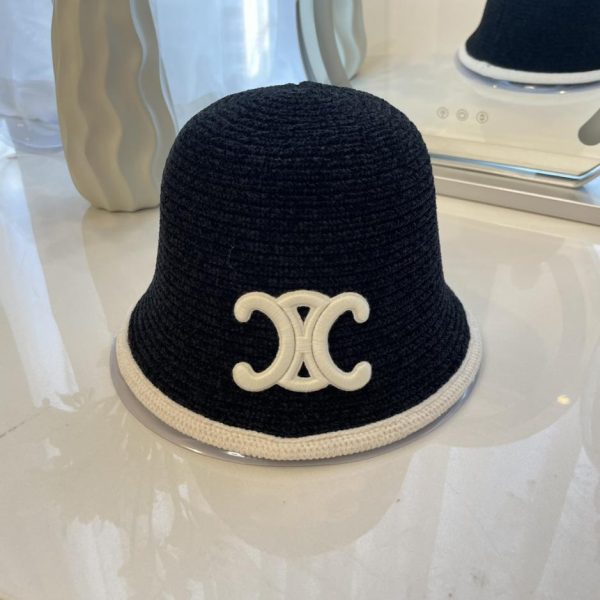 repliche,replica,perfette,siti di,affidabili,migliori siti,dove comprare,1:1,scarpe da ginnastica CELINE nuovo cappello bucket in ciniglia a righe