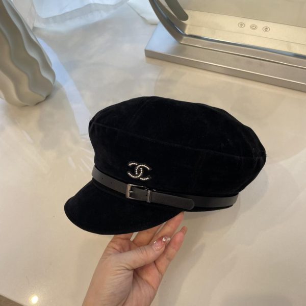 repliche,replica,perfette,siti di,affidabili,migliori siti,dove comprare,1:1,scarpe da ginnastica Nuovo berretto Chanel con linguetta in pelle scamosciata