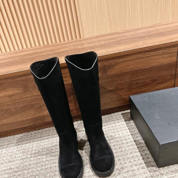 Chanel nuovi stivali da cavaliere autunno e inverno