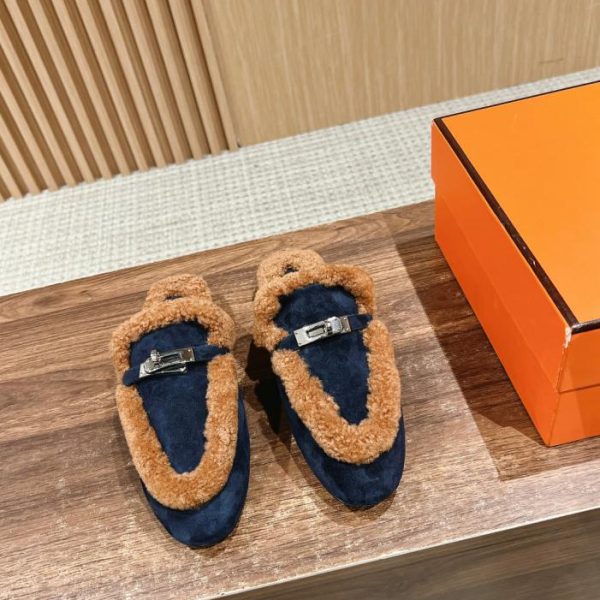 repliche,replica,perfette,siti di,affidabili,migliori siti,dove comprare,1:1,scarpe da ginnastica Pantofole Herm猫s autunno e inverno in cashmere