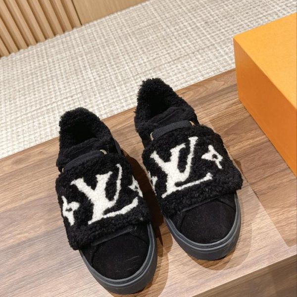 Sneakers con plateau in lana della serie time out LOUIS VUITTON