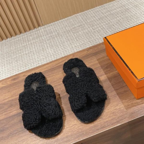 repliche,replica,perfette,siti di,affidabili,migliori siti,dove comprare,1:1,scarpe da ginnastica Pantofole Herm猫s modello coppia integrata in pelliccia