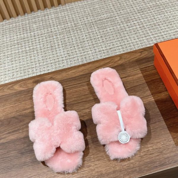 Pantofole da donna in lana di Herm猫s