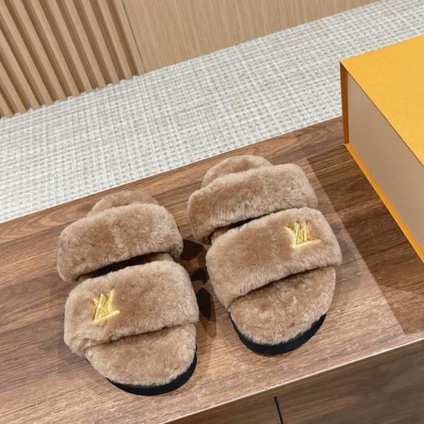 repliche,replica,perfette,siti di,affidabili,migliori siti,dove comprare,1:1,scarpe da ginnastica Pantofole in lana autunno e inverno LOUIS VUITTON