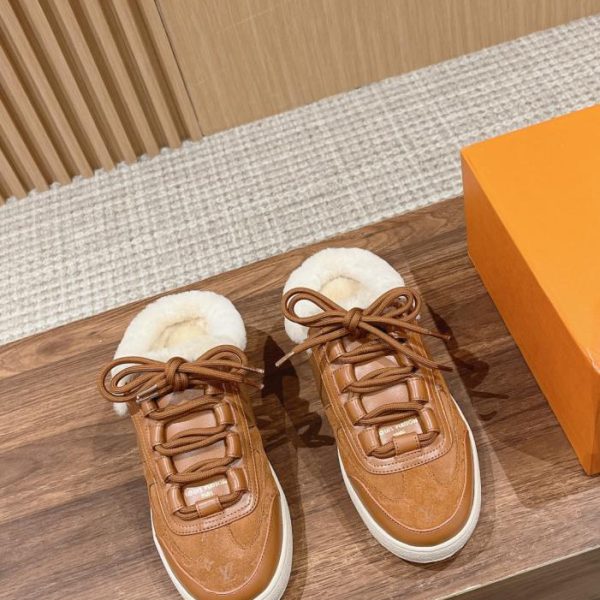 repliche,replica,perfette,siti di,affidabili,migliori siti,dove comprare,1:1,scarpe da ginnastica LOUIS VUITTON nuove pantofole in pelliccia autunno e inverno