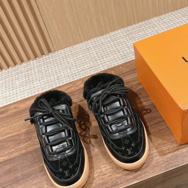repliche,replica,perfette,siti di,affidabili,migliori siti,dove comprare,1:1,scarpe da ginnastica LOUIS VUITTON nuove pantofole in pelliccia autunno e inverno