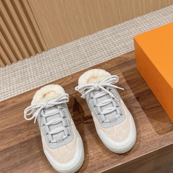 repliche,replica,perfette,siti di,affidabili,migliori siti,dove comprare,1:1,scarpe da ginnastica LOUIS VUITTON nuove pantofole in pelliccia autunno e inverno