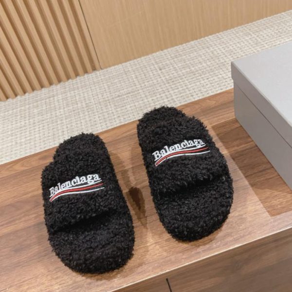 repliche,replica,perfette,siti di,affidabili,migliori siti,dove comprare,1:1,scarpe da ginnastica Pantofole Balenciaga autunno inverno in lana fondo spesso