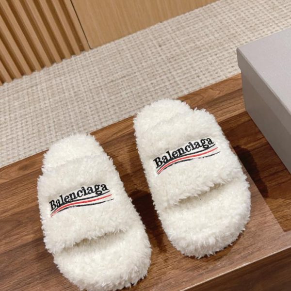 repliche,replica,perfette,siti di,affidabili,migliori siti,dove comprare,1:1,scarpe da ginnastica Pantofole Balenciaga autunno inverno in lana fondo spesso