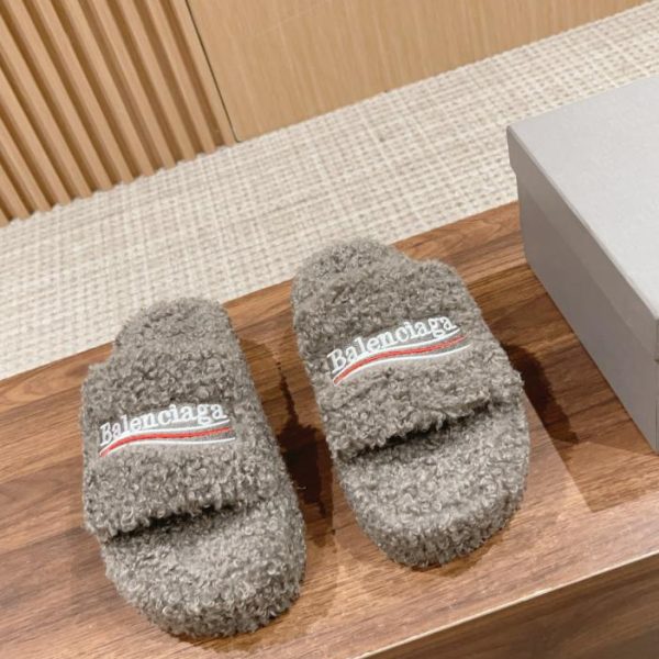 repliche,replica,perfette,siti di,affidabili,migliori siti,dove comprare,1:1,scarpe da ginnastica Pantofole Balenciaga autunno inverno in lana fondo spesso