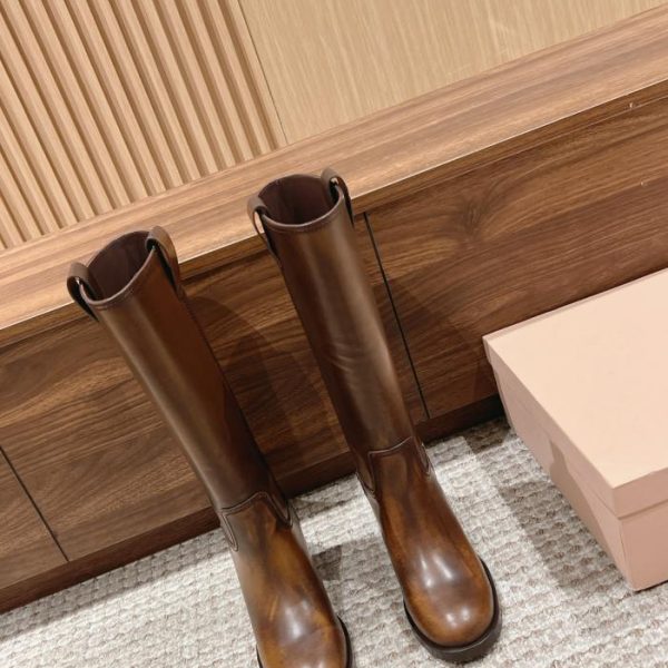 MiuMiu nuovi stivali con tacco alto