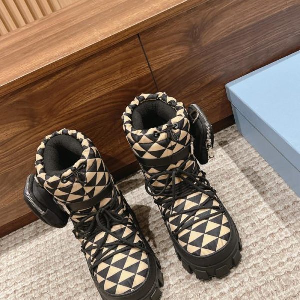 repliche,replica,perfette,siti di,affidabili,migliori siti,dove comprare,1:1,scarpe da ginnastica Doposci da donna Prada in piuma