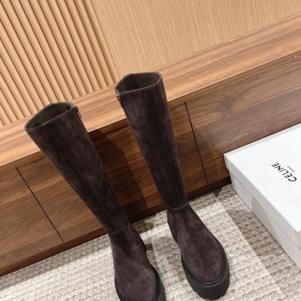repliche,replica,perfette,siti di,affidabili,migliori siti,dove comprare,1:1,scarpe da ginnastica Stivali da cavaliere CELINE con suola spessa