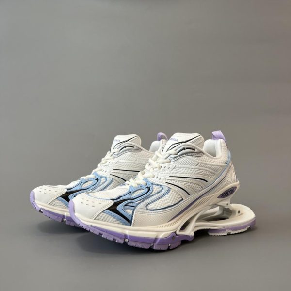 repliche,replica,perfette,siti di,affidabili,migliori siti,dove comprare,1:1,scarpe da ginnastica Balenciaga X-Pander scarpe casual sportive bianche, blu e viola