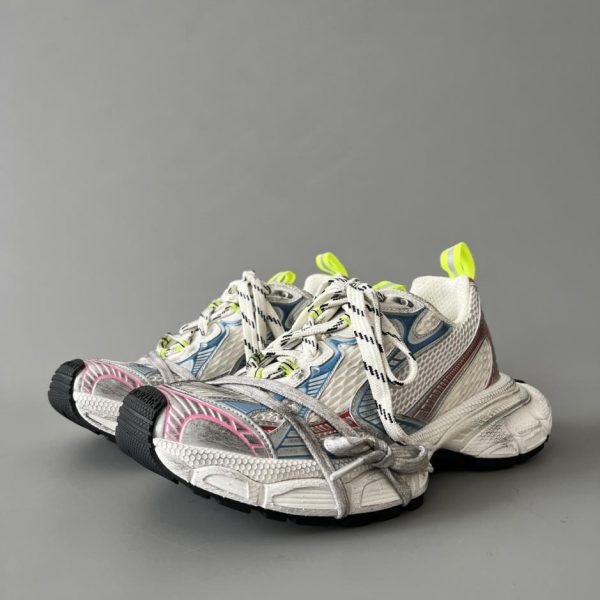 repliche,replica,perfette,siti di,affidabili,migliori siti,dove comprare,1:1,scarpe da ginnastica Balenciaga papà scarpe bianche rosse blu