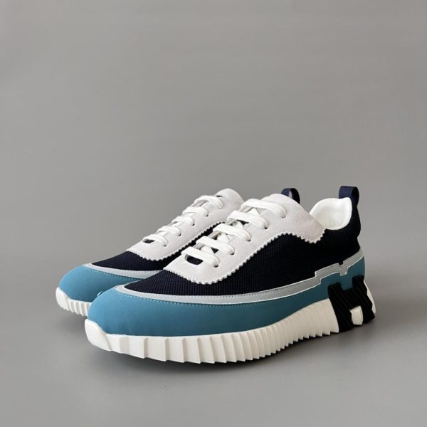 Scarpe casual Hermes Bouncing blu per uomo e donna