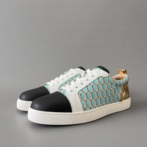 repliche,replica,perfette,siti di,affidabili,migliori siti,dove comprare,1:1,scarpe da ginnastica Sneakers basse di Christian Louboutin Louis Junior Spikes